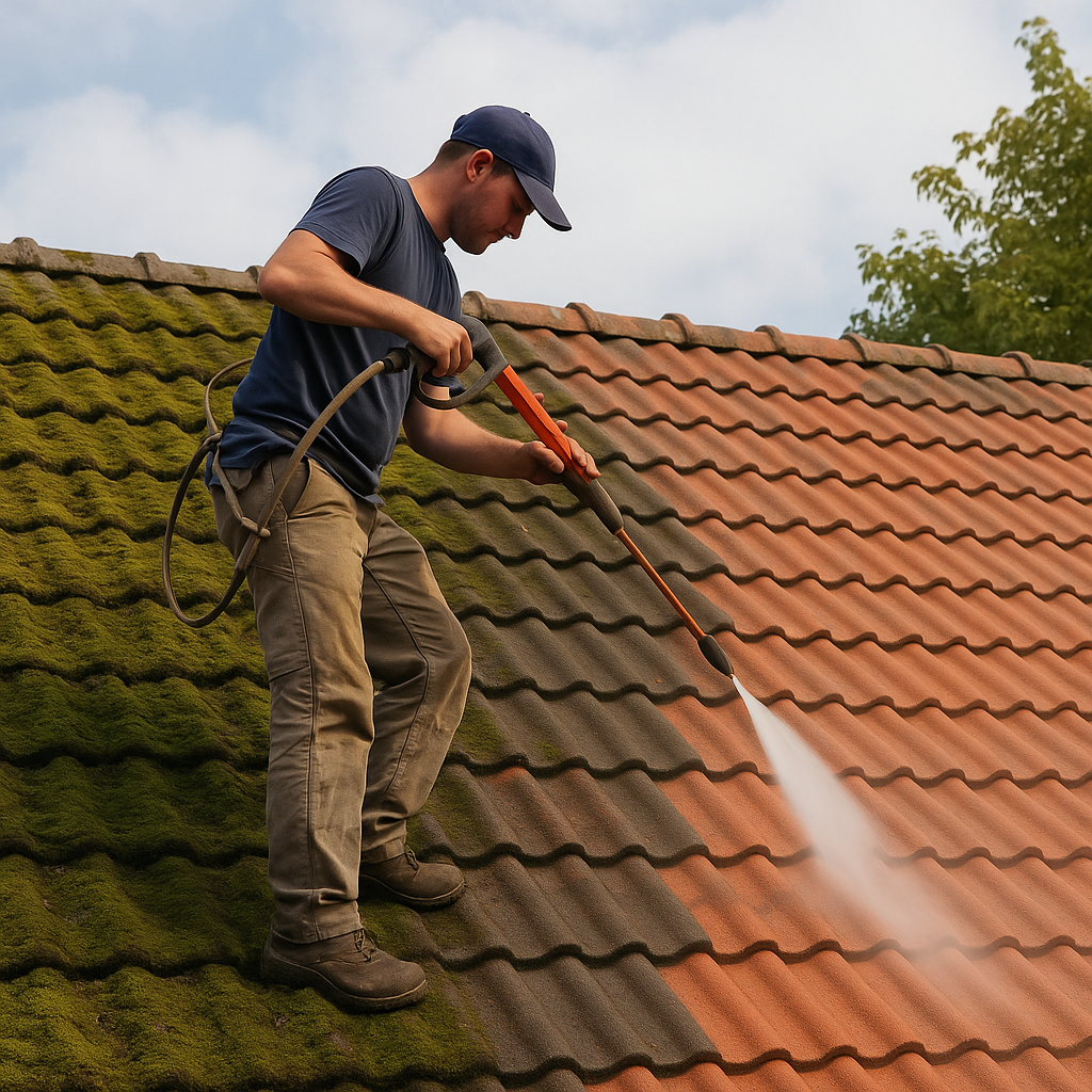 Démoussage toiture professionnel à Cosne-Cours-sur-Loire - Nettoyage toiture